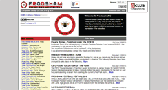 Desktop Screenshot of frodshamjfc.org.uk